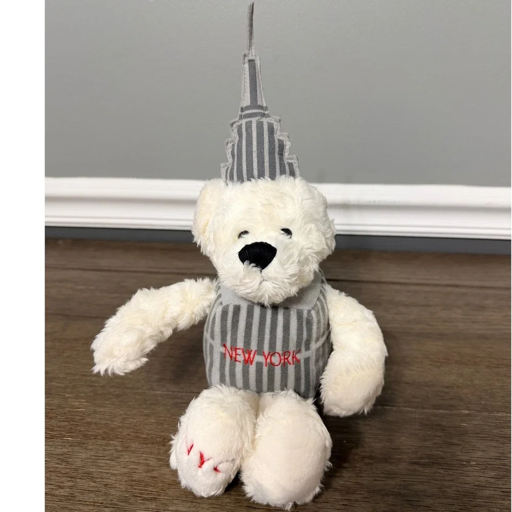 Bestever New York Empire‎ State Building Bear Plush Toy Kids Souvenir